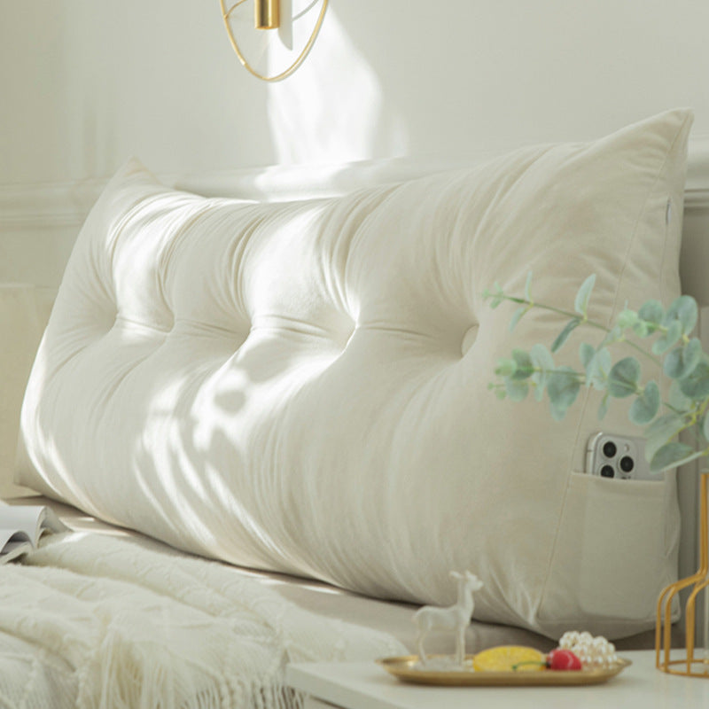 Bedside Cushion Sofa Bedroom Tatami Soft Case Backrest Simple - DropOnline.co