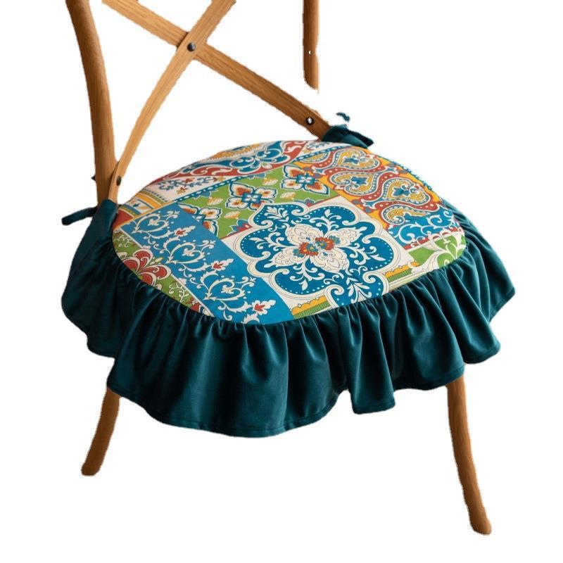 Four Seasons Holland Fleece Print Seat Cushion - DropOnline.co