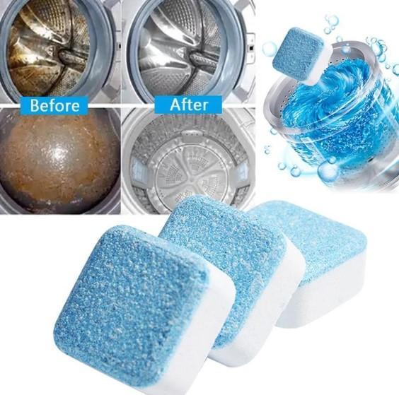 Washing Machine Tub Bomb Cleaner - Deep Cleaning Tablets for Fresh & Bacteria-Free Laundry - DropOnline.co