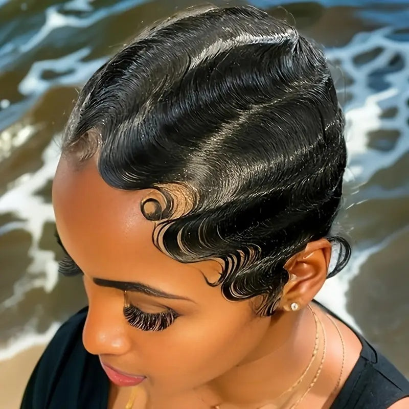 Short 6-inch Non-toxic Wig For Human Hair, Short Wig For Remy Hair, Fairy Wig, Woman Wig. - DropOnline.co