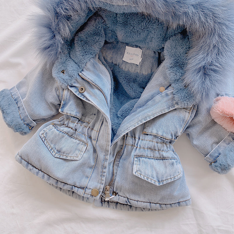 Girl denim coat - DropOnline.co