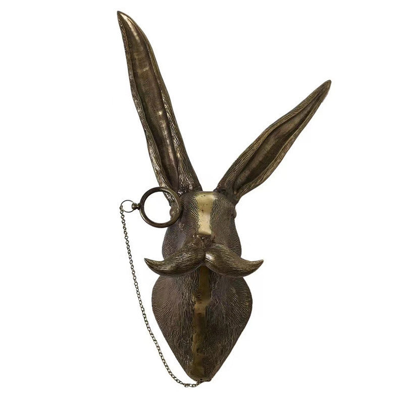 Antique Bronze Animal Pendant - Indoor Home Bedroom Decor Hanging Ornament - DropOnline.co
