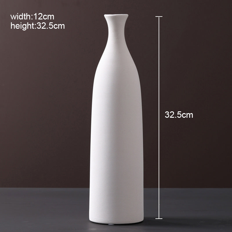 Vase Decoration Home Nordic Scandinavian Style Ceramic Vase Decorative Vases Modern Living Room Decoration Modern Home Decor - DropOnline.co