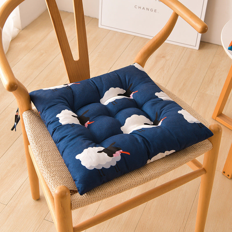 Simple Printed Square Cushion Cartoon Bay Window - DropOnline.co