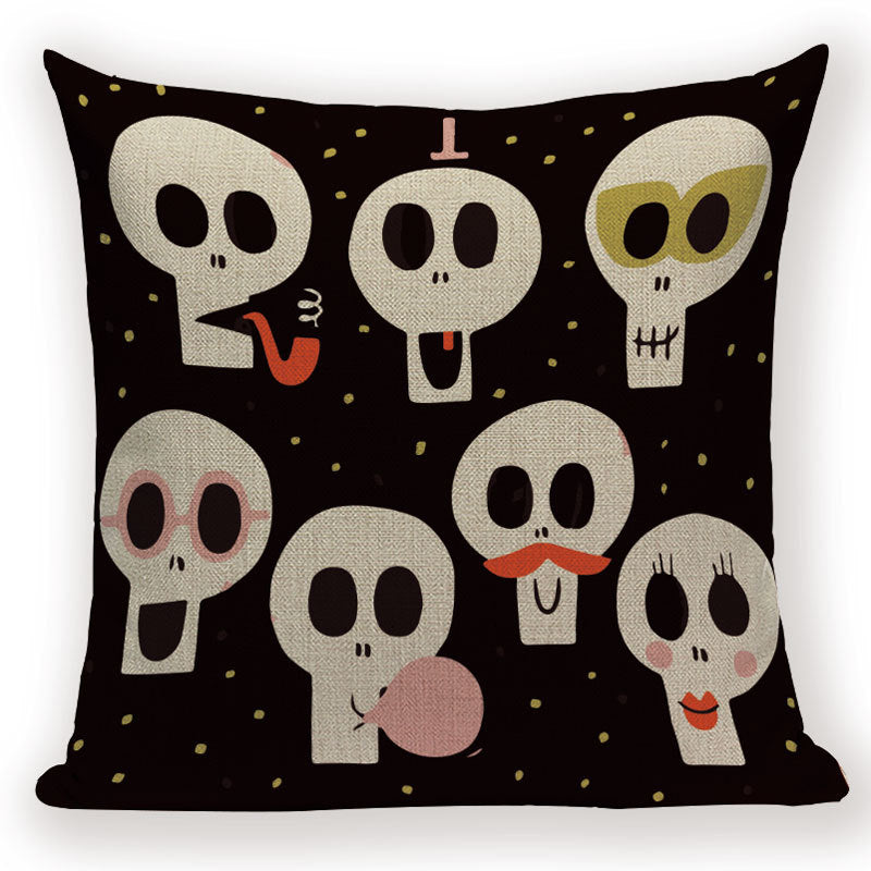 New Explosive Halloween Picture Cushion Cover - DropOnline.co