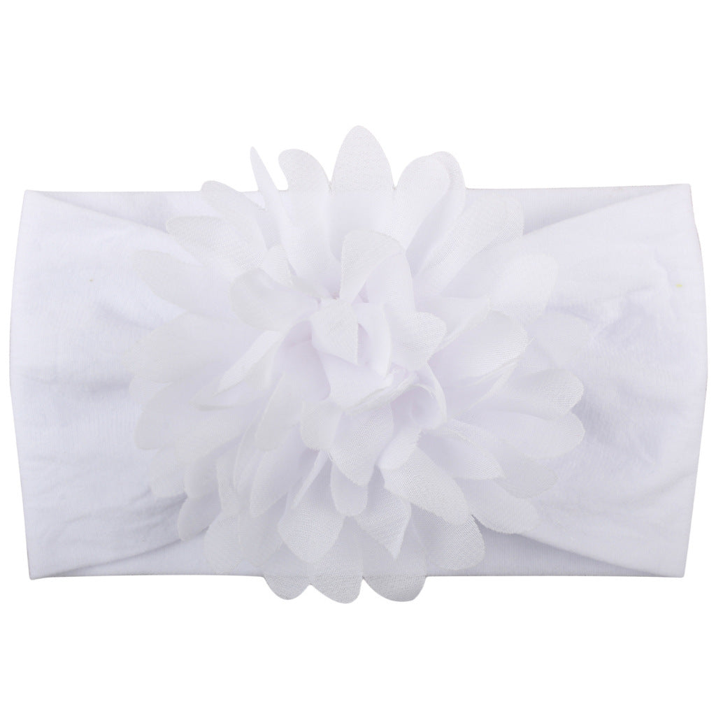 Chiffon Flower Baby Headband - Cute Princess Hair Accessories for Infant Girls - DropOnline.co