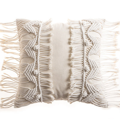 Hand-woven Cotton Thread Cushion Cover - DropOnline.co