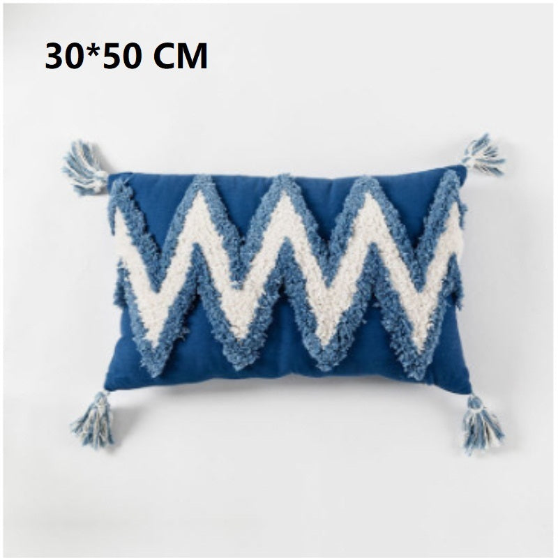 Tassel ethnic cushion - DropOnline.co
