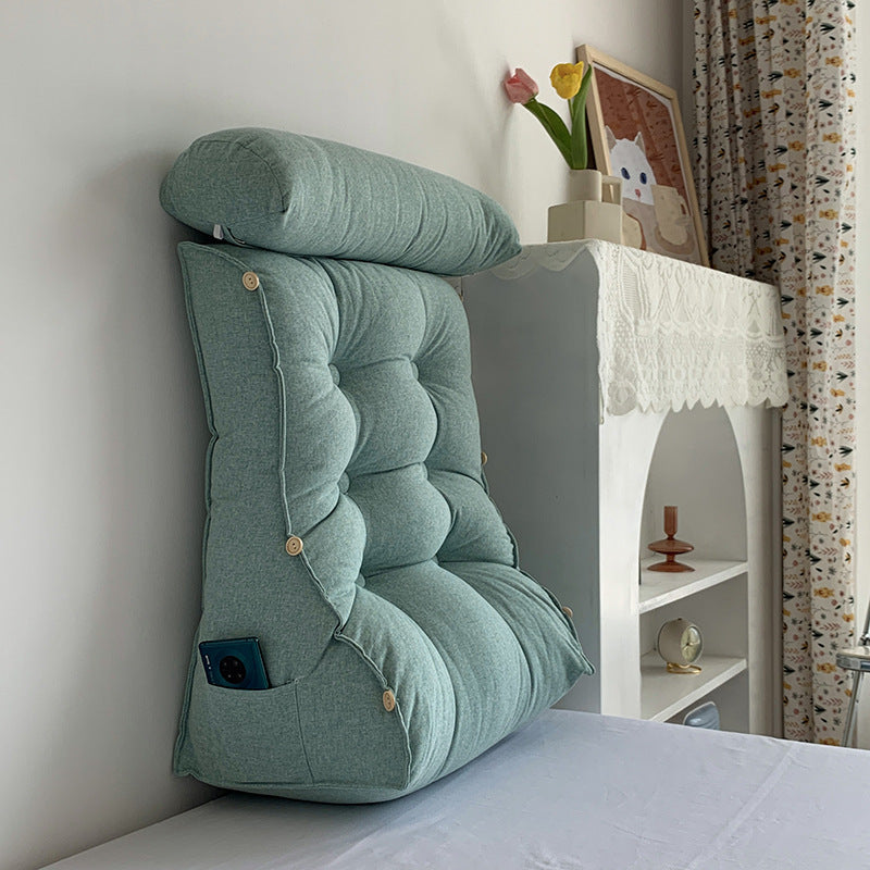 Ergonomics Bedside Cushion Lumbar Cushion Pillow - DropOnline.co