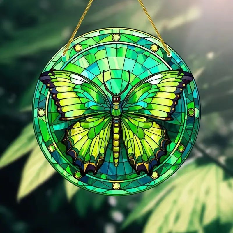 Creative Butterfly Theme Home Wall Decoration Acrylic Hanging Painting - DropOnline.co