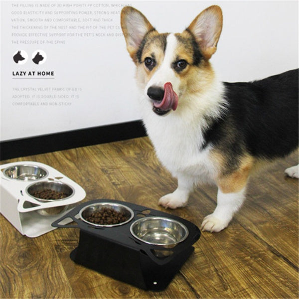 Anti-falling Cat Dog Feeding Water Bowl - DropOnline.co