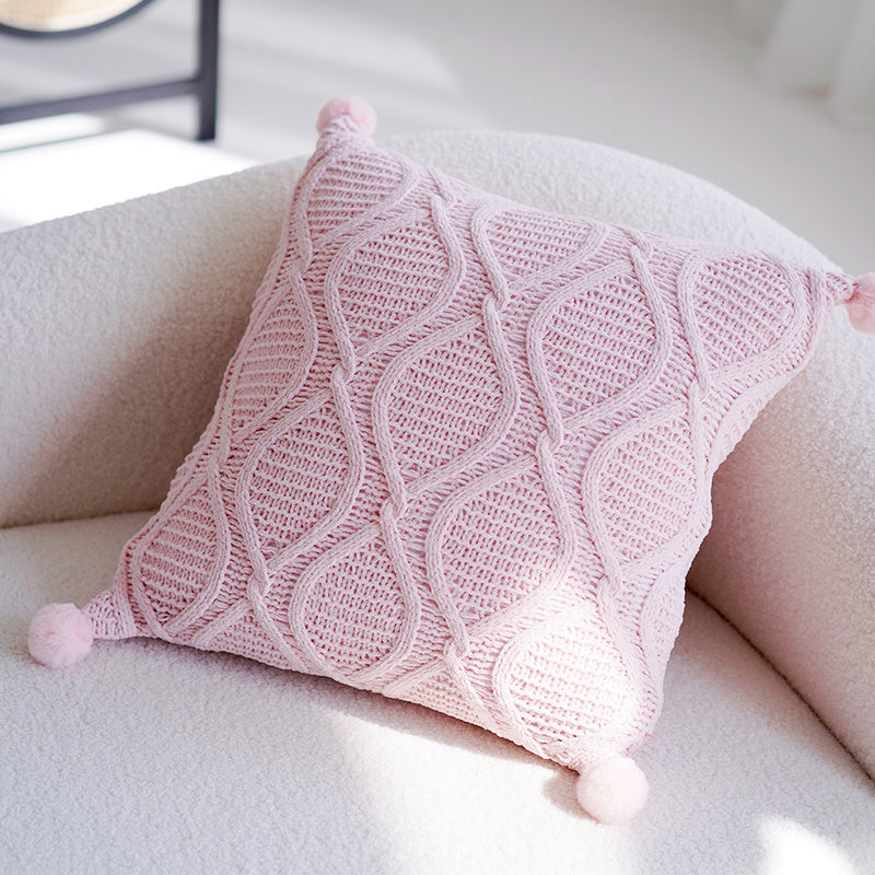 Cream Colored Cute Girl Headboard Pillowcase Cushion - DropOnline.co