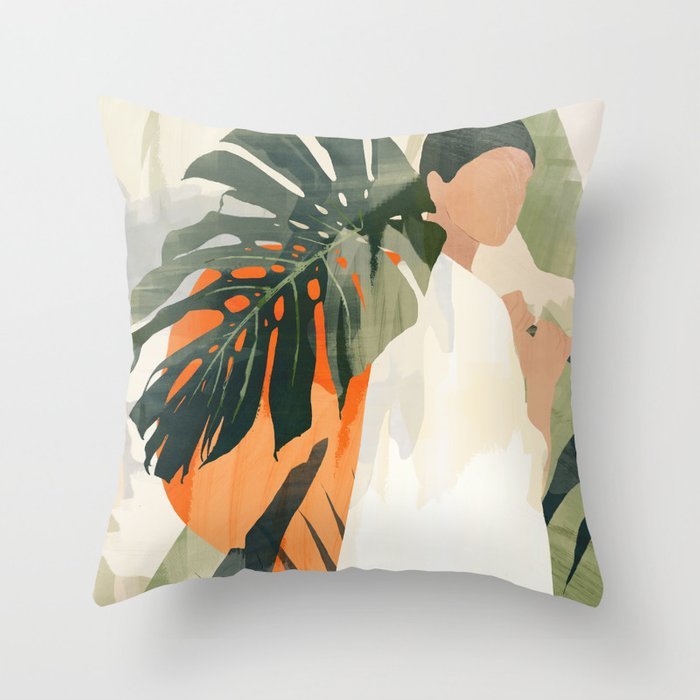 Abstract Geometric Portrait Pillowcase - Modern Art Home Sofa Cushion Pillow Cover - DropOnline.co