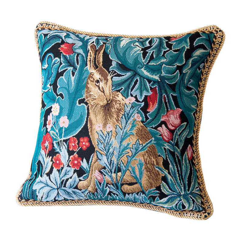 Pillow Gobelin Art Cushion Cover Jacquard - DropOnline.co