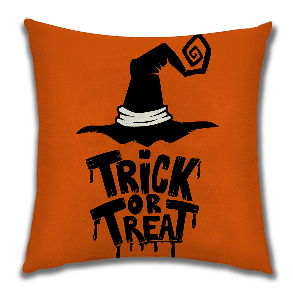 Cartoon Pumpkin Castle Sofa Cushion Cushion Pillowcase - DropOnline.co