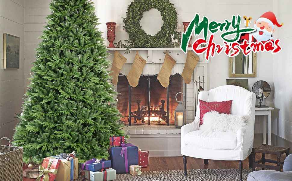 4ft Artificial Christmas Tree - PE PVC Hybrid Hinged with Steel Wire by LiMei - DropOnline.co