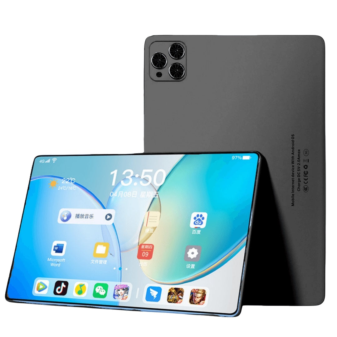 10.1 Inch Tablet Pc 4GB RAM Android 12.0 Tablet PC MTK6762 Processor ROM 4G Network For Business Education Gaming PC - DropOnline.co