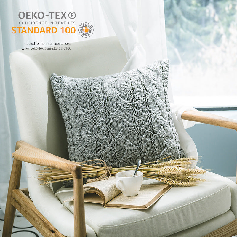 45 X 45CM Handmade Cozy Cushion Cover - DropOnline.co