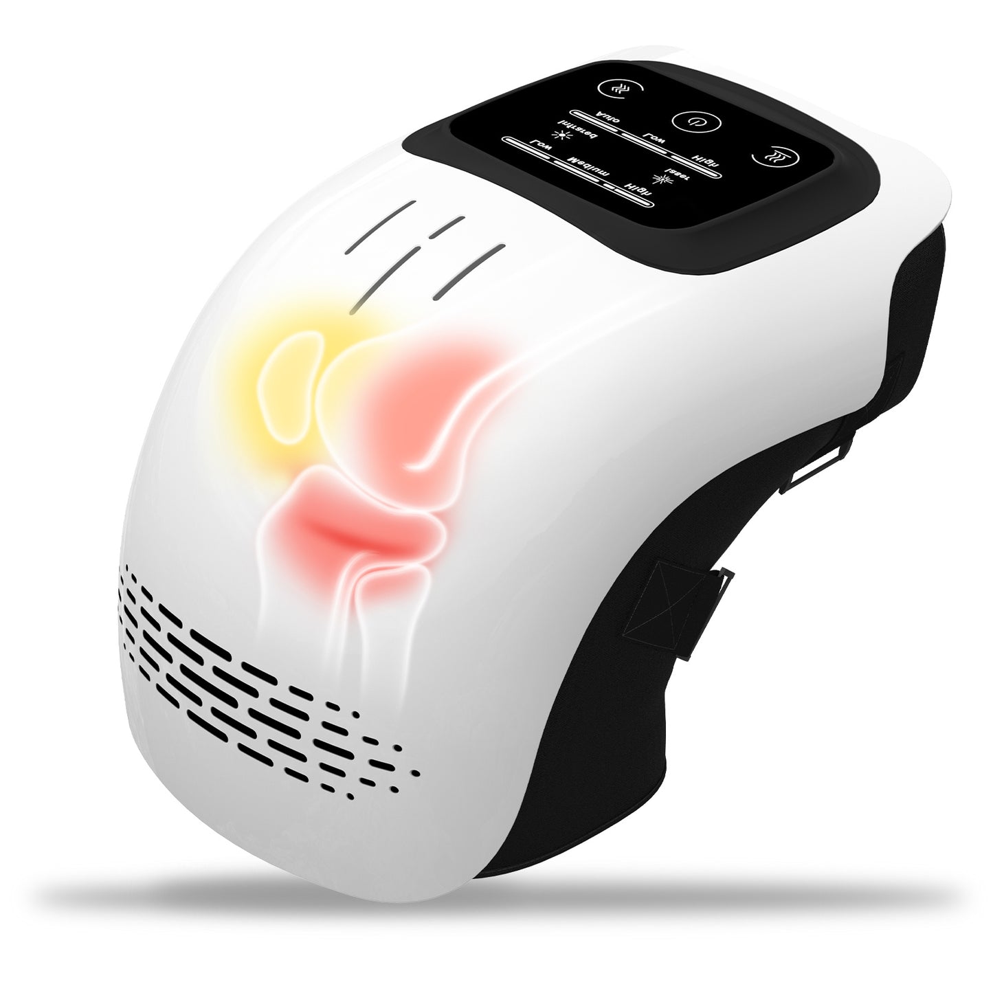 Intelligent Home Use Electric Intelligent Kneading Heating Knee Massager Rechargeable Pain Relief Infrared Laser Vibration Knee Massager - DropOnline.co
