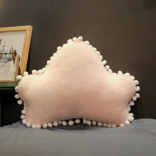 Sofa Bedroom Bedside Star Moon Love Crown Cushion Pillow - DropOnline.co