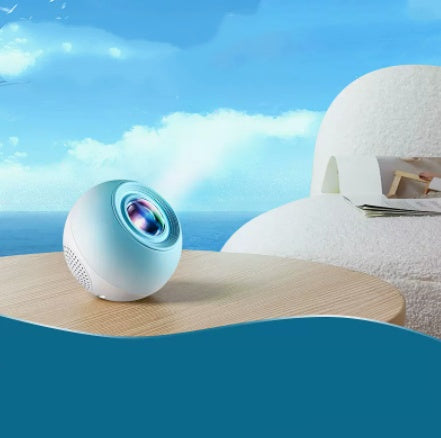 Projector Small Night Light Rotating Water Ripple Flame Ambiance Bedroom Decor - DropOnline.co