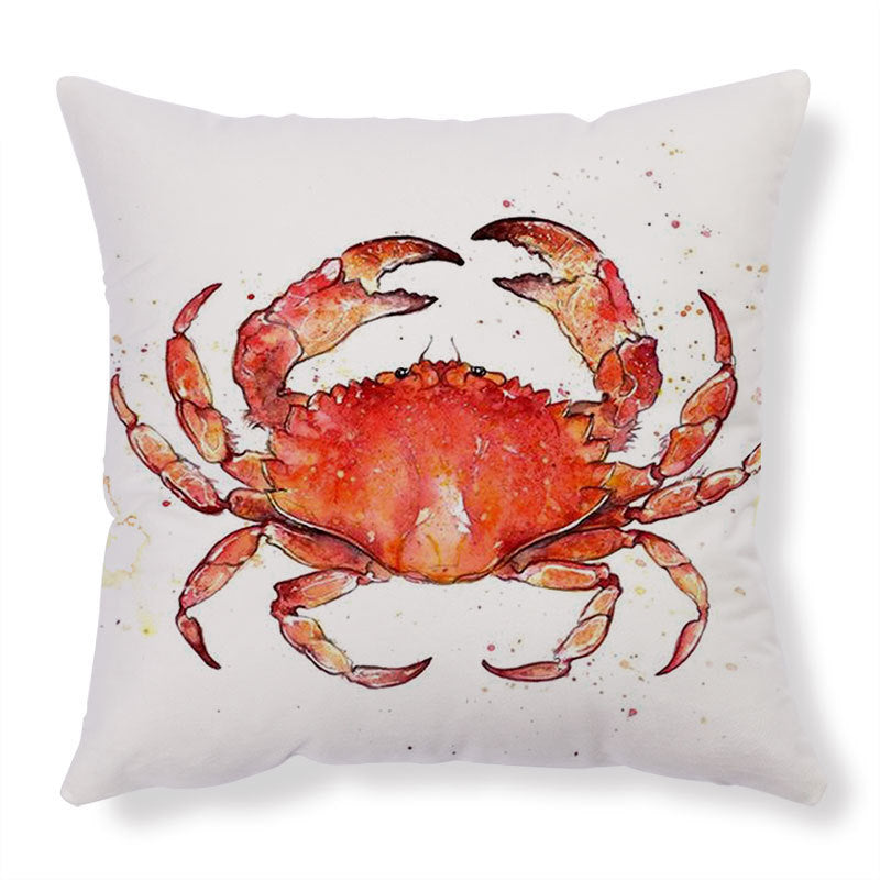 Cushion Covers Sea Turtle Printed Throw Pillow Cases For Home Decor Sofa Chair Seat - DropOnline.co