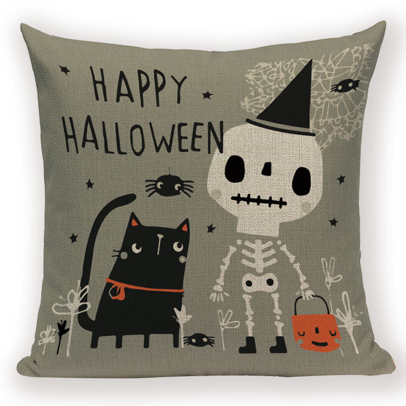New Explosive Halloween Picture Cushion Cover - DropOnline.co