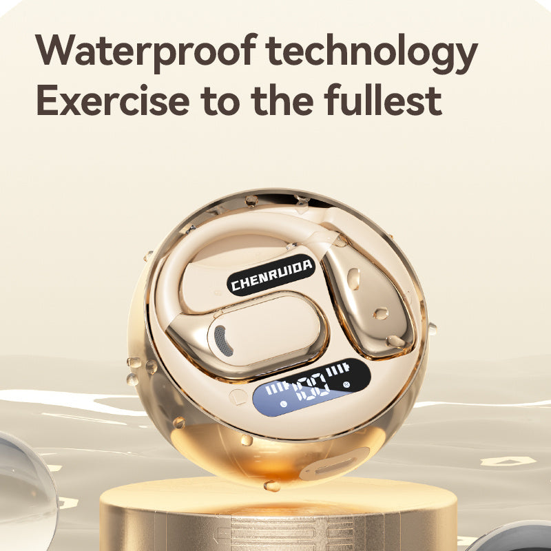 Fall Open - Ear Weireless Earphone, Lightweight Earphone With Charging Case, Noice Cancelling Bluetooth - CompatibleStereo Earbuds For Sports, Gaming, Calling, Busines - DropOnline.co