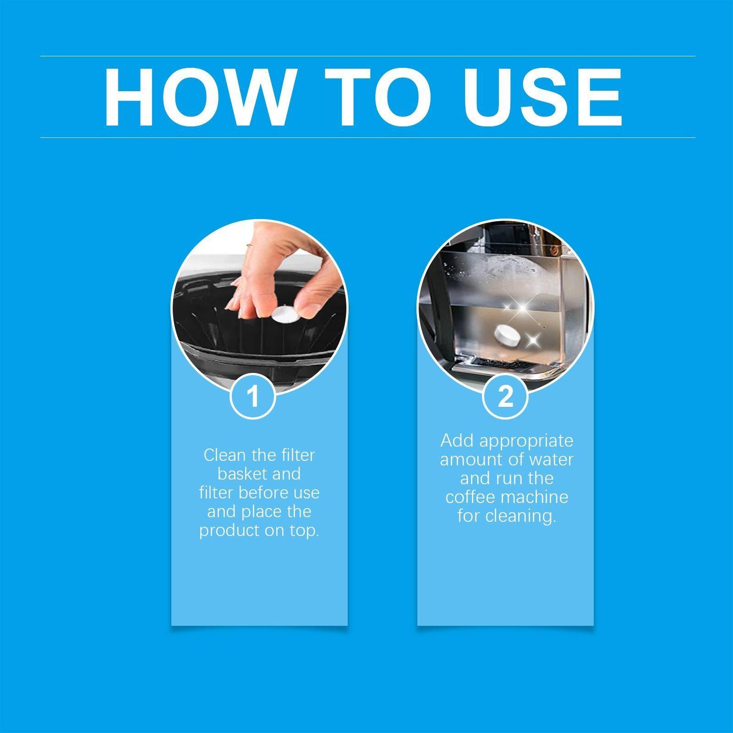 Jueyu Coffee Machine Cleaning Effervescent Tablets Clean Coffee Machine Stains And Dirt Renovation Maintenance Cleaner - DropOnline.co