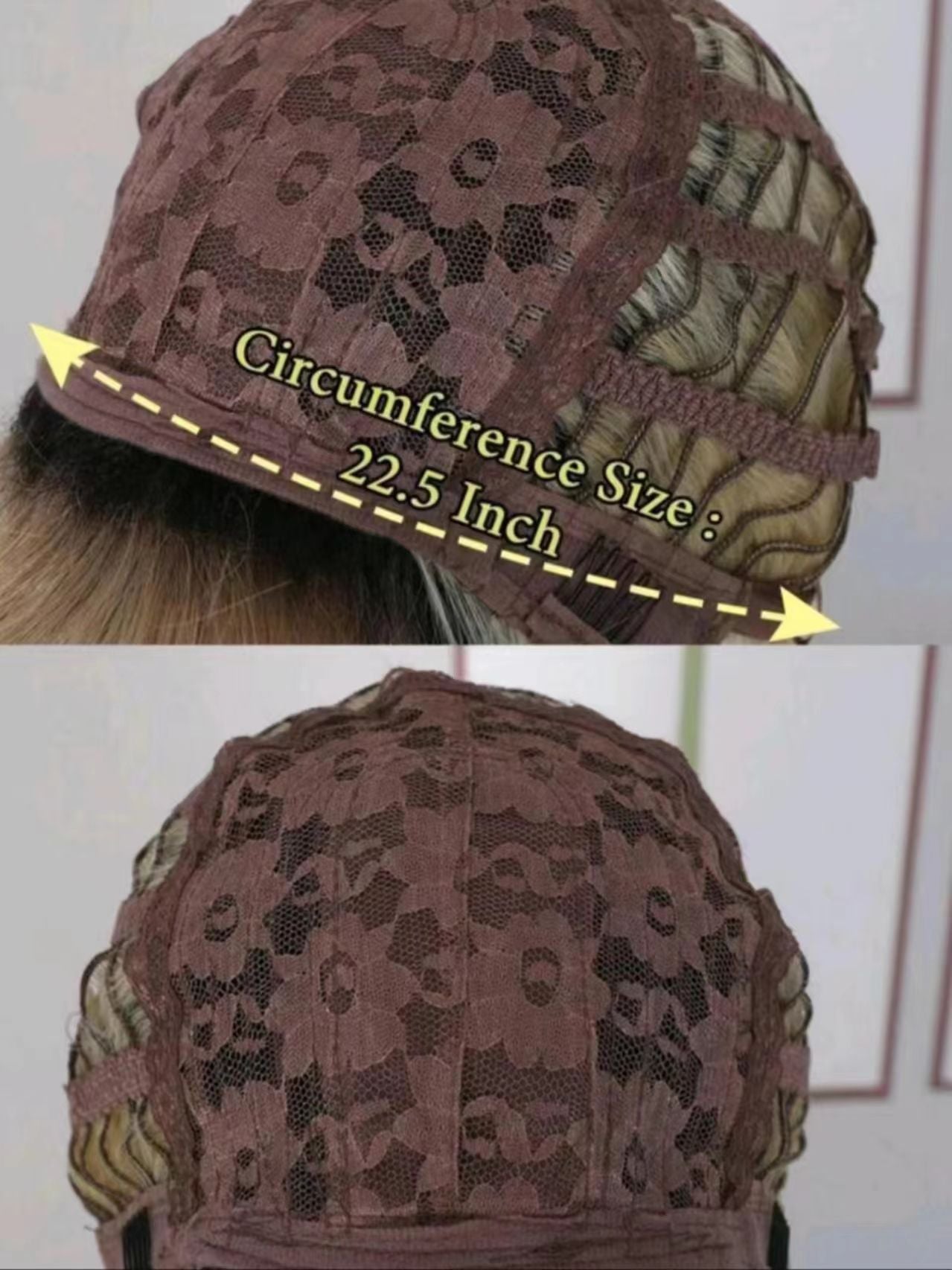 Synthetic Wavy Wig, Non-toxic Wig With Wave Head, With Bangs, Short Mixed Hair For Women, Heat Resistant, Suitable For The Whole Scene - DropOnline.co