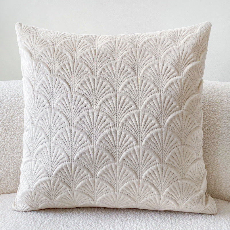 Sofa Embrace Pillowcase Solid Color Bedside Cushion Office Pillow - DropOnline.co