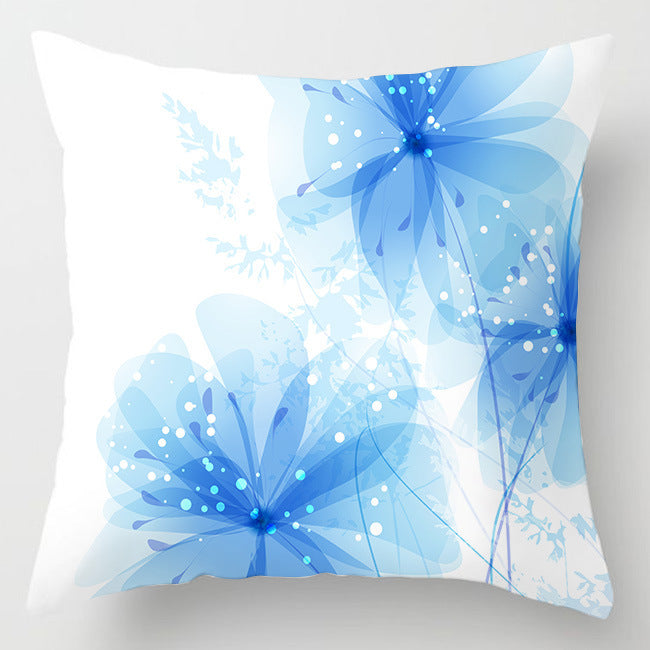 Cushion Cover In Printed Super Soft Material - DropOnline.co