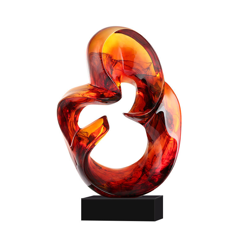 Glass Transparent Resin Craft Ornament - DropOnline.co