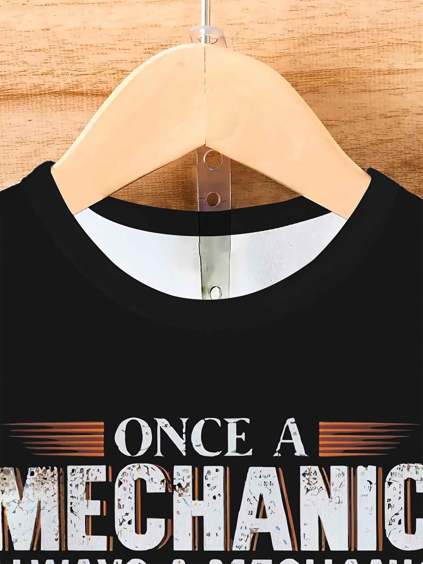 Men's Tool Printed T-Shirt - Casual Short Sleeve Round Neck Outdoor Tee