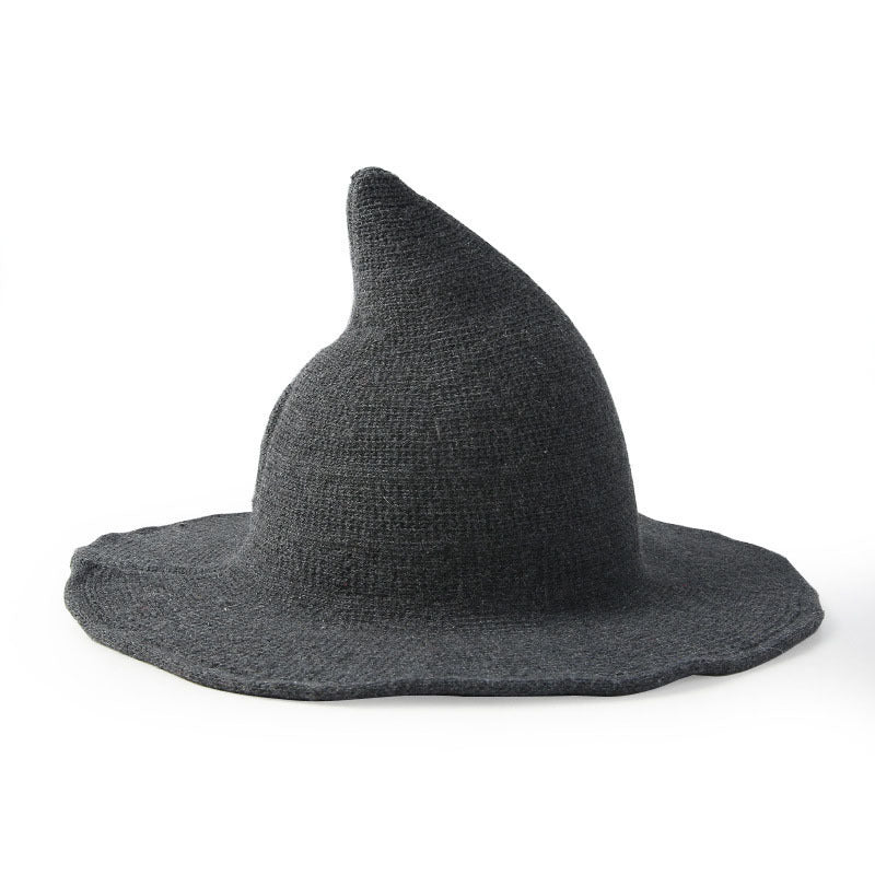 Halloween Wool Wizard Hat - European American Style Costume Accessory - DropOnline.co