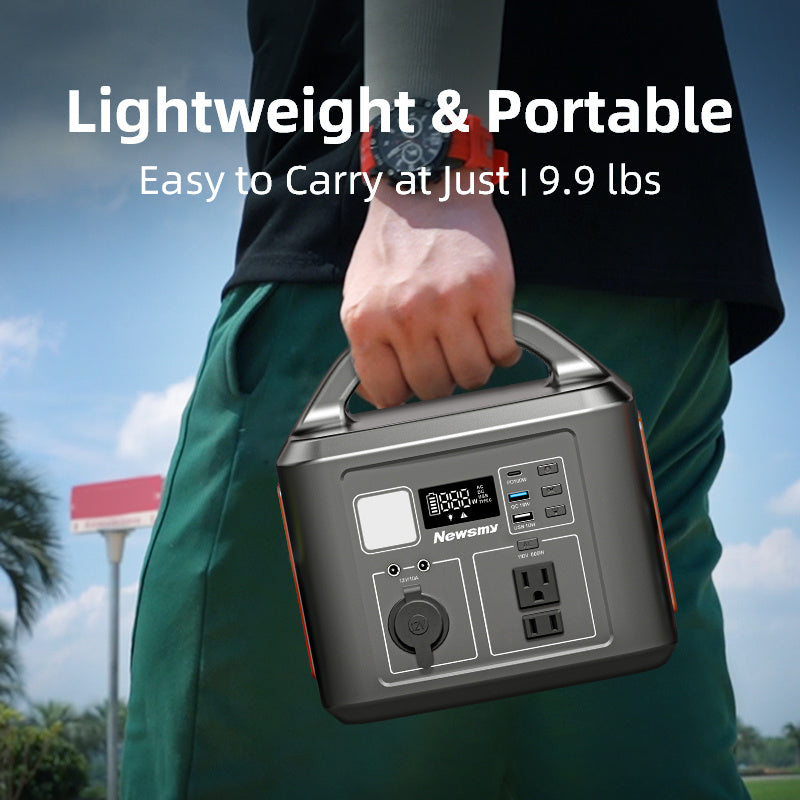 Portable Power Station P605, 600W,538WH Backup Lithium Battery, Solar Generator For Home And Outdoor Emergency Power Supply - DropOnline.co