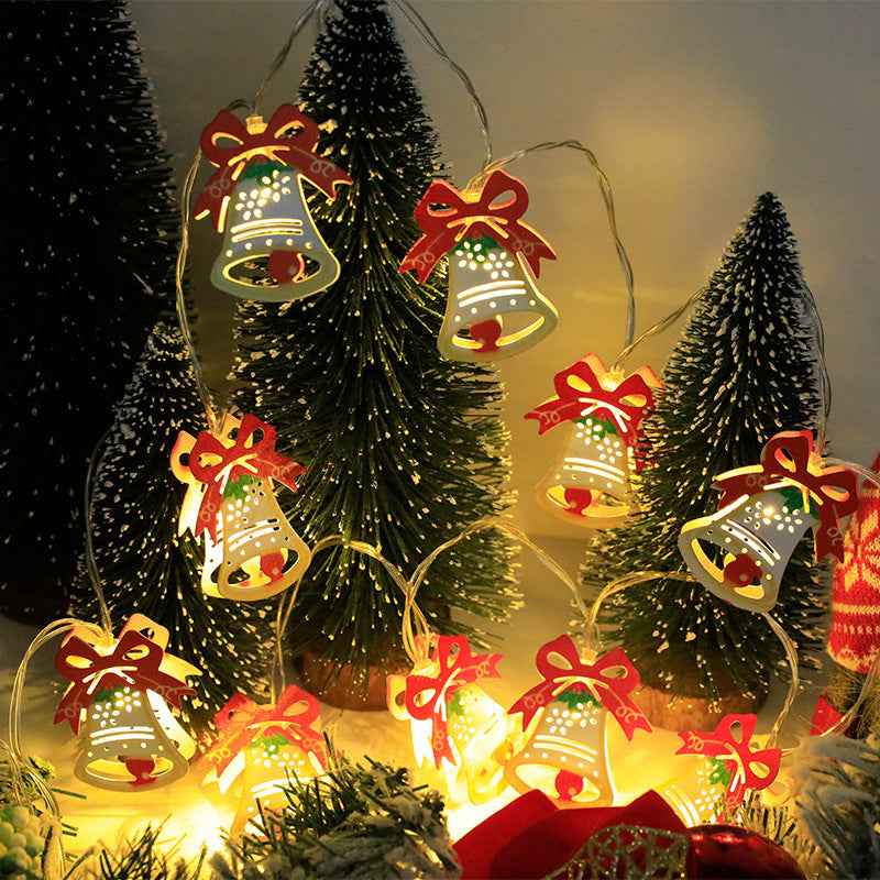 Christmas LED Character String Lights - Santa Claus Elk Snowman Ornament Decoration - DropOnline.co