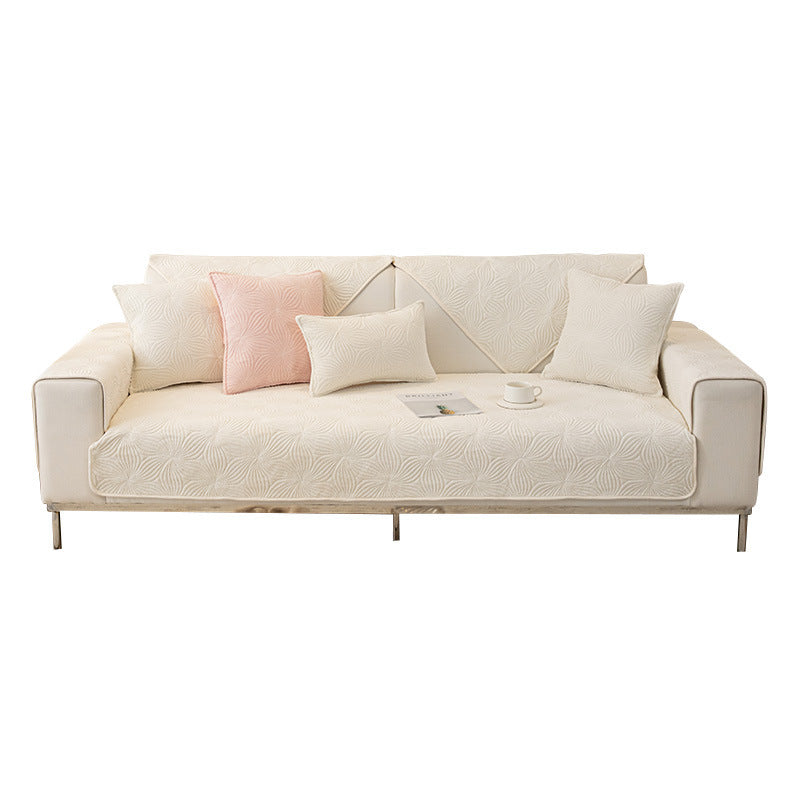 Milk Velvet Winter Sofa Cushion Thickened Anti Slip Seat Cushion - DropOnline.co