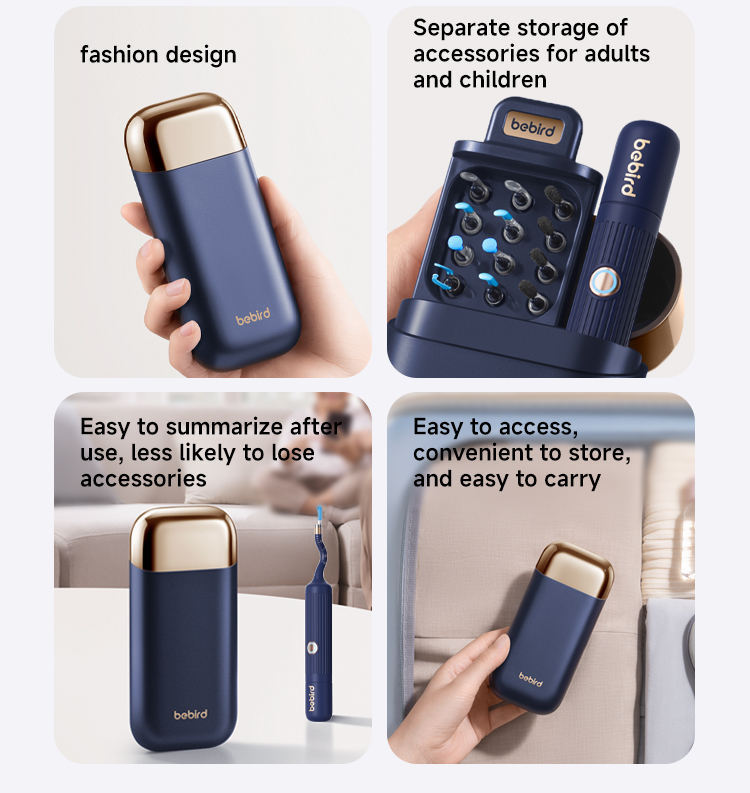 Bebird EarSight Plus Earwax Removal Tool Ear Canal Cleaner, Equipped With A Camera For Ear Nose Throat Examination. - DropOnline.co