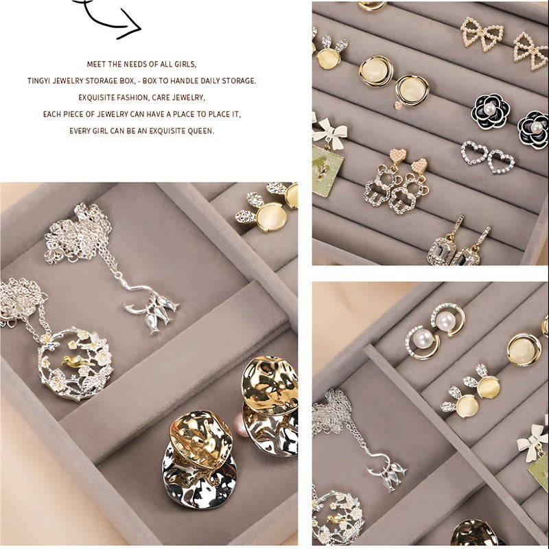 Jewelry Tray - Gray - DropOnline.co