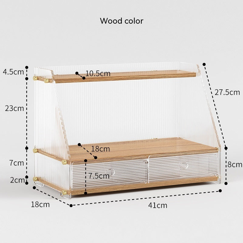 Office Acrylic Desk Storage Cabinet - DropOnline.co