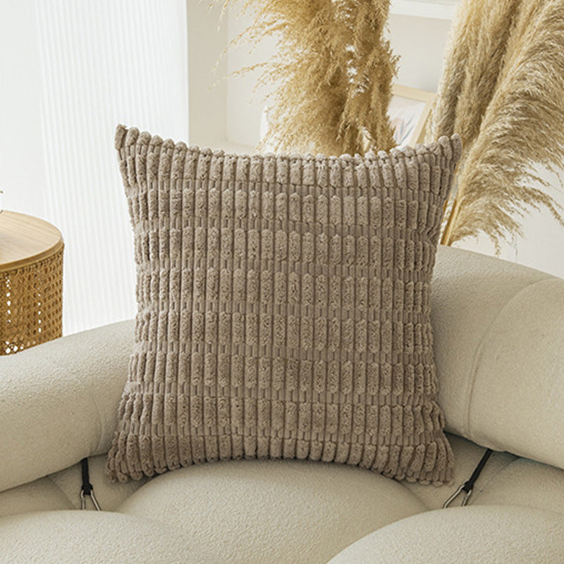 Throw Pillow Covers Soft Boho Striped Pillow Covers Modern Farmhouse Home Decor For Spring Sofa Living Room Couch Bed - DropOnline.co