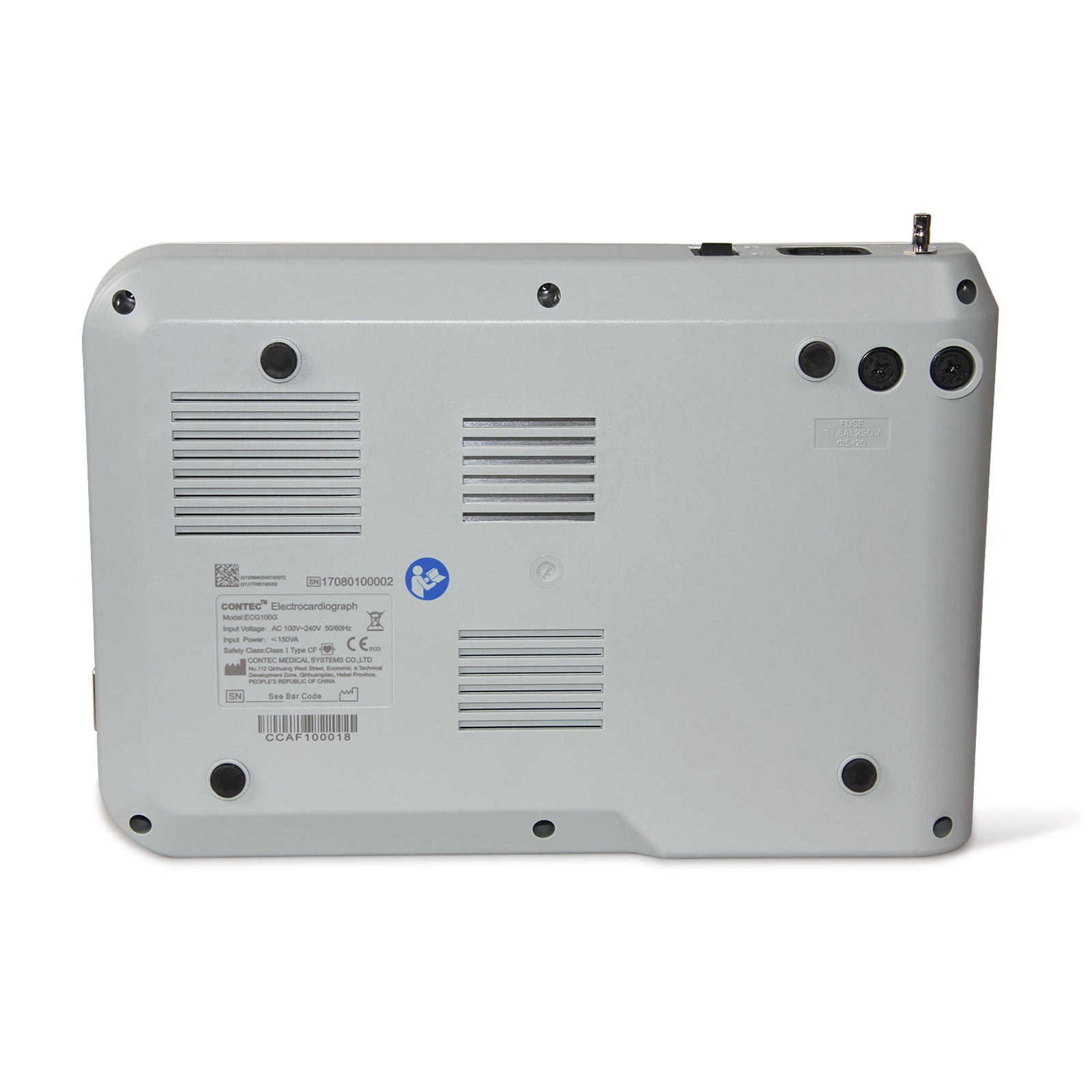 CONTEC Digital 1 Channel 12 Lead ECG Machine EKG Electrocardiograph ECG100G Printer - DropOnline.co