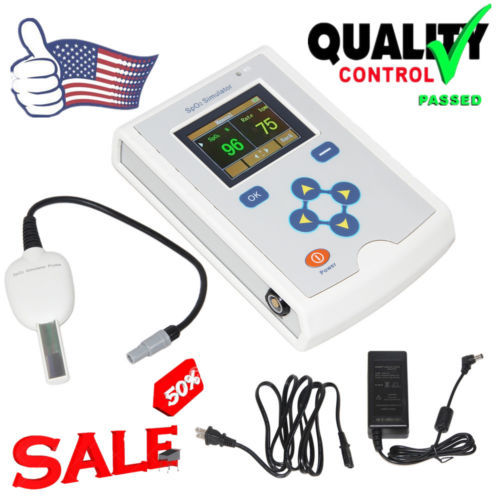 SpO2 Simulator MS100 Pulse Rate Blood Oxygen Simulator Pulse Oximeter Reaction Time - DropOnline.co