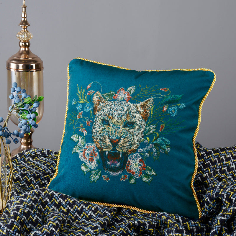 Living Room Sofa Retro Tassel Backrest Cushion Pillow Waist Pillow With Core - DropOnline.co