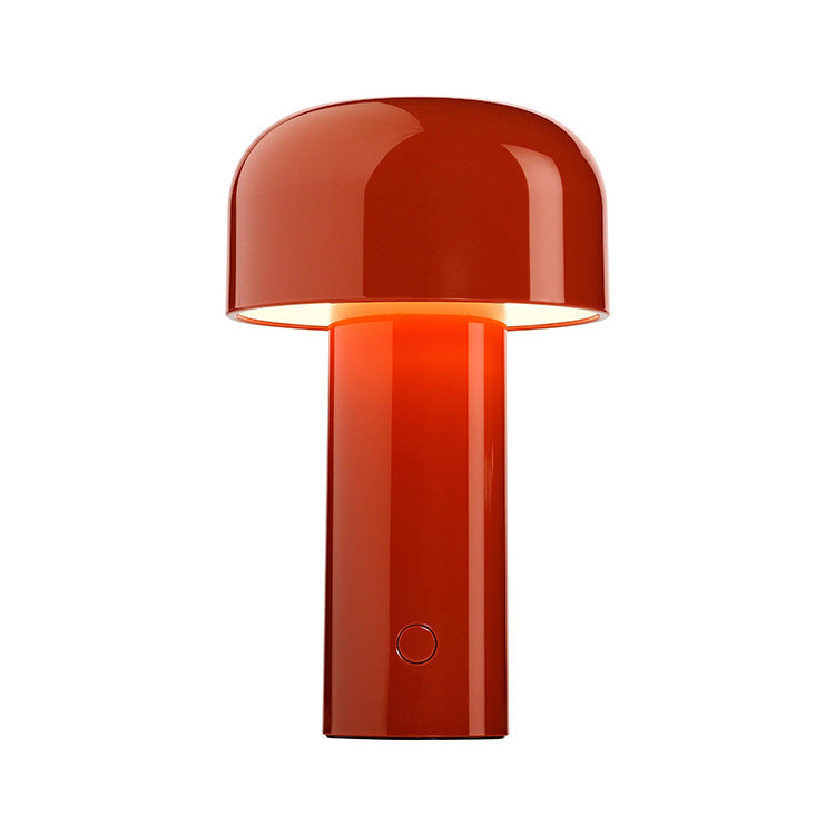 Designer Mushroom Table Lamp Night Light Portable Cordless Touch Rechargeable Decor Lamp USB Bedside Lamp Desktop Lamp - DropOnline.co