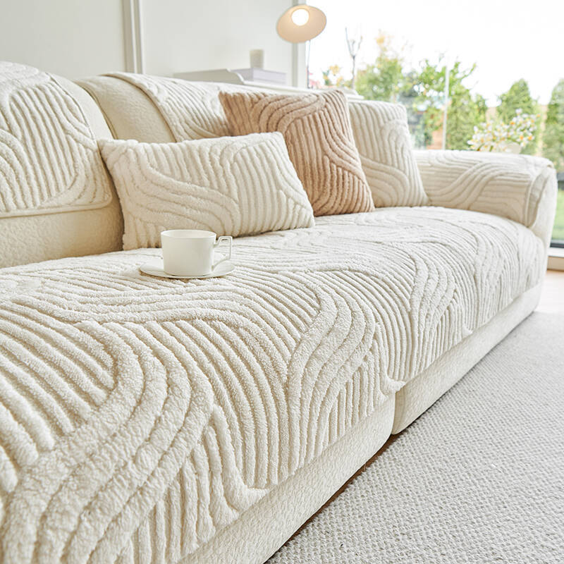 Autumn And Winter Thickening Non-slip Plush Sofa Cushion - DropOnline.co
