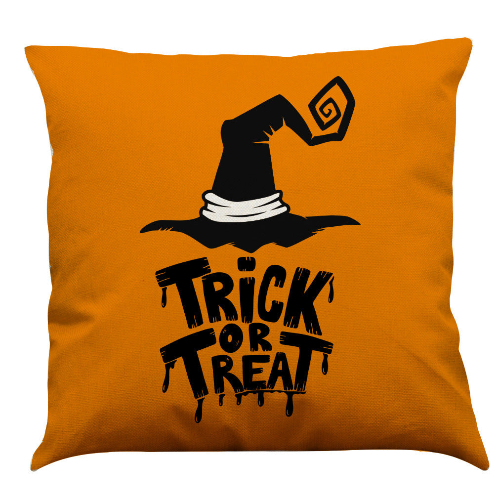 Halloween Cotton Linen Sofa Car Cushion Pillowcase - DropOnline.co