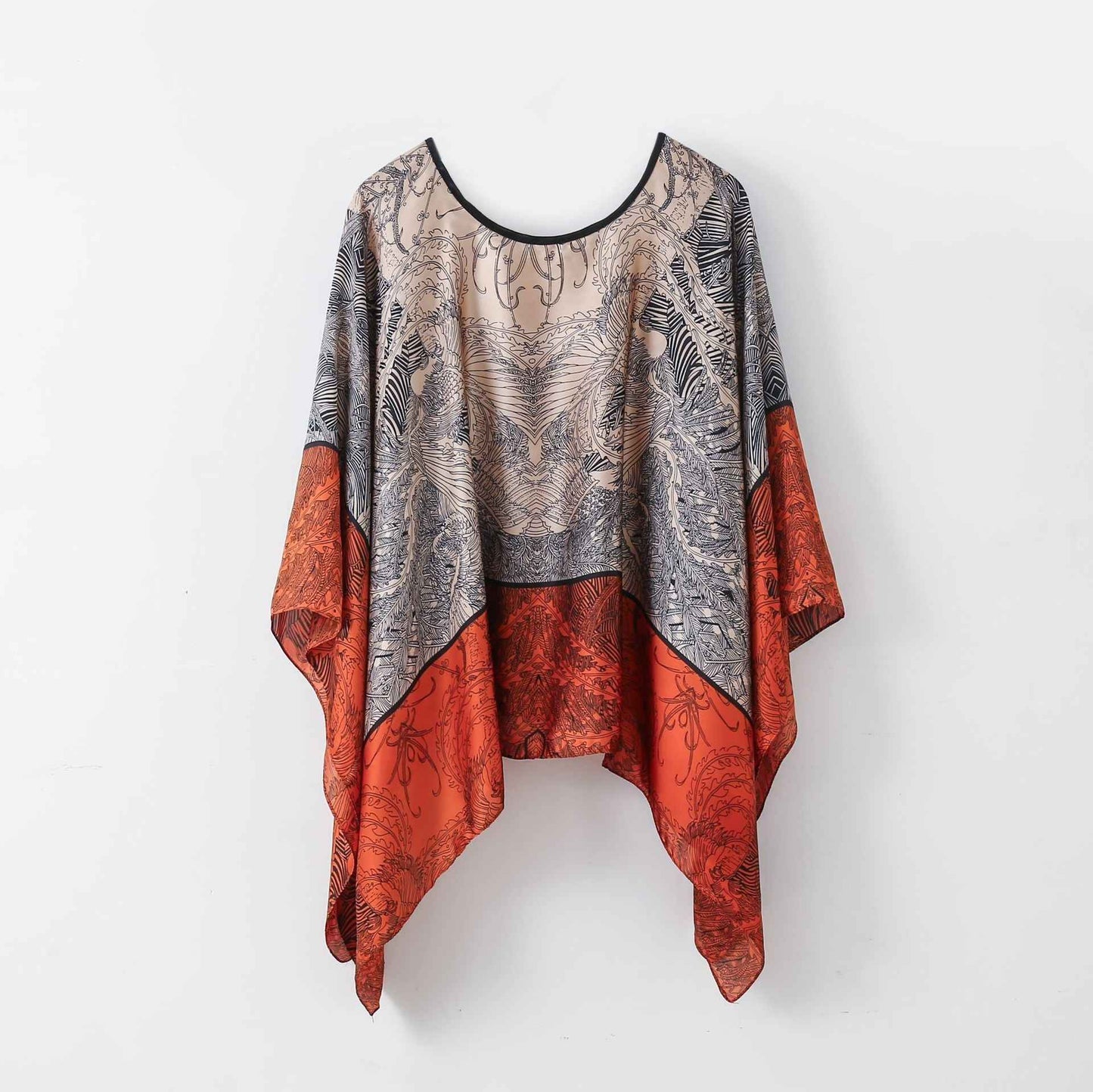 Pullover Shawl Outerwear Cover-up - Multifunctional Scarf Wrap