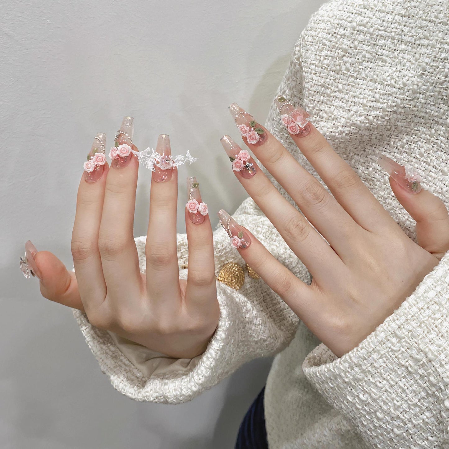 Handmade UV Nail Beauty Patch Finished Product - DropOnline.co